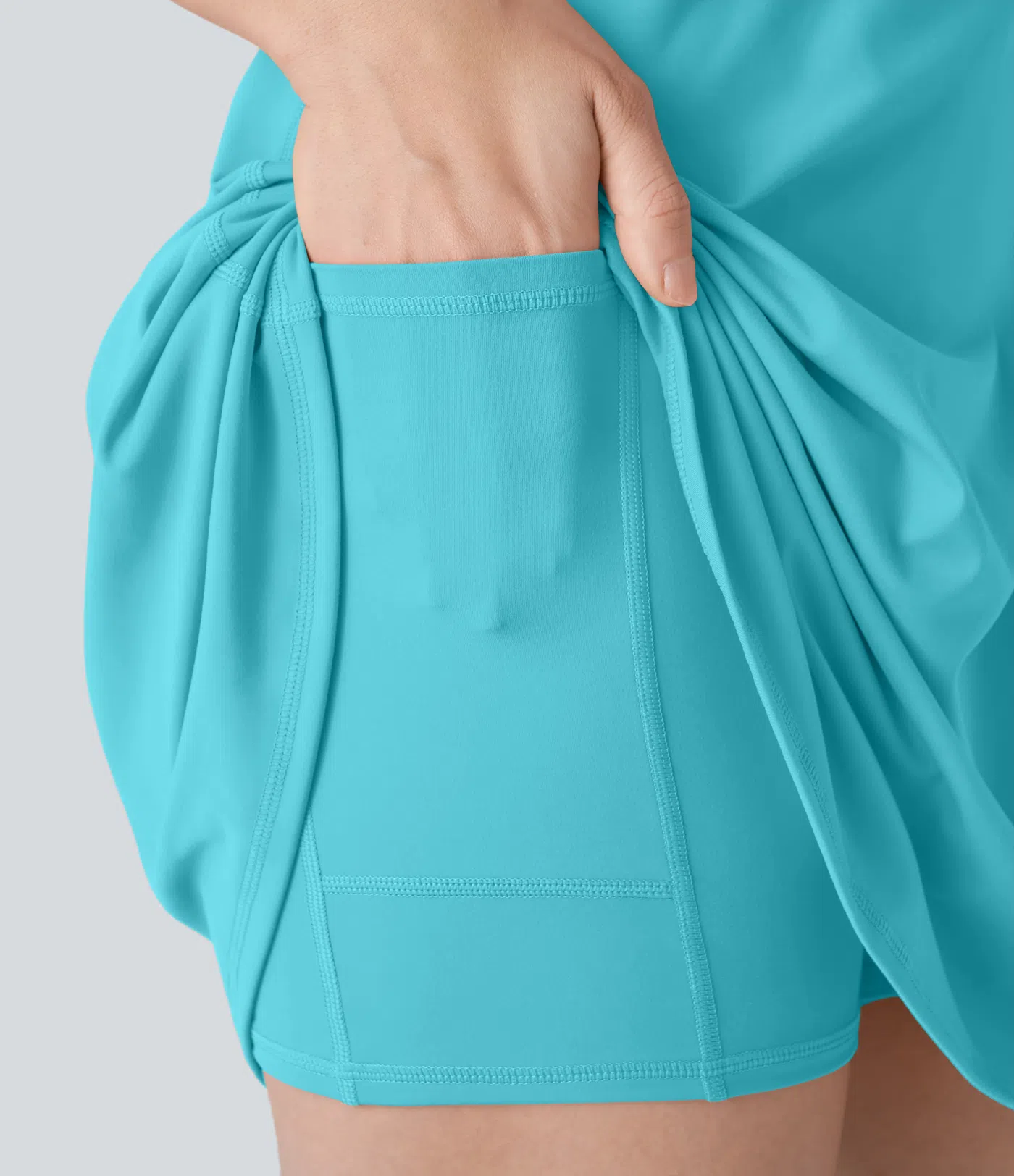 Softlyzero Plush Backless Active Dress - Easy Peezy Edition
