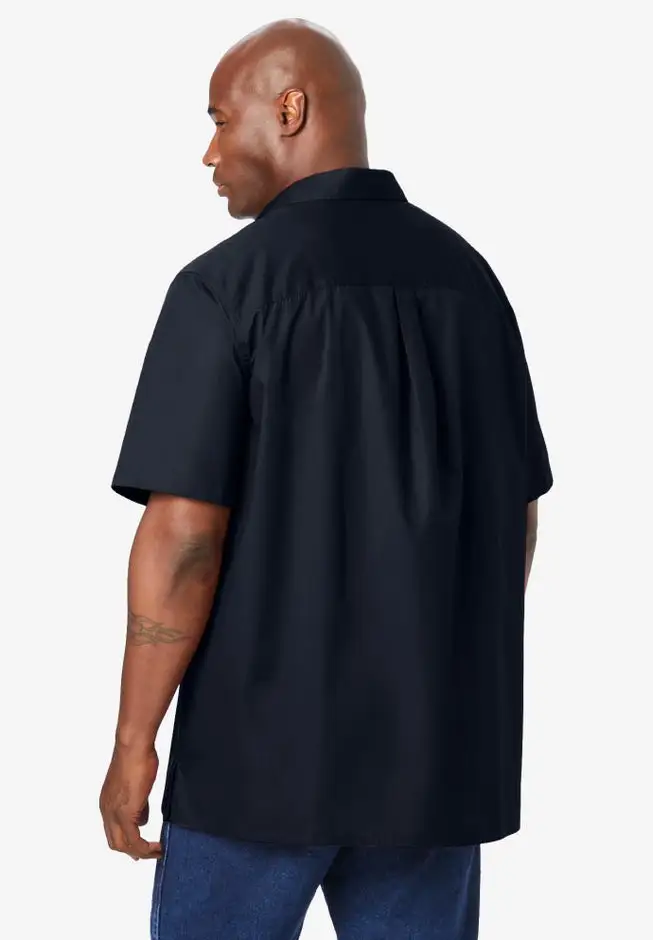 Short-Sleeve Pocket Sport Shirt