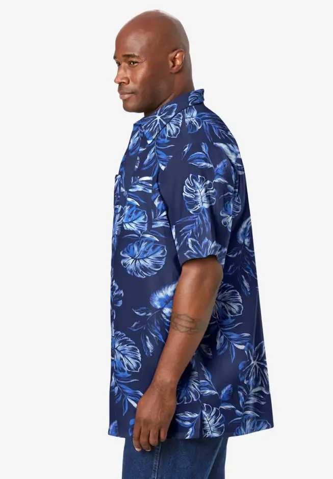 Short-Sleeve Linen Shirt