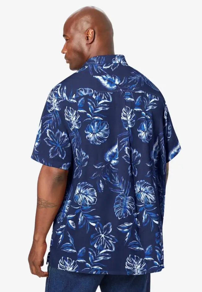 Short-Sleeve Linen Shirt