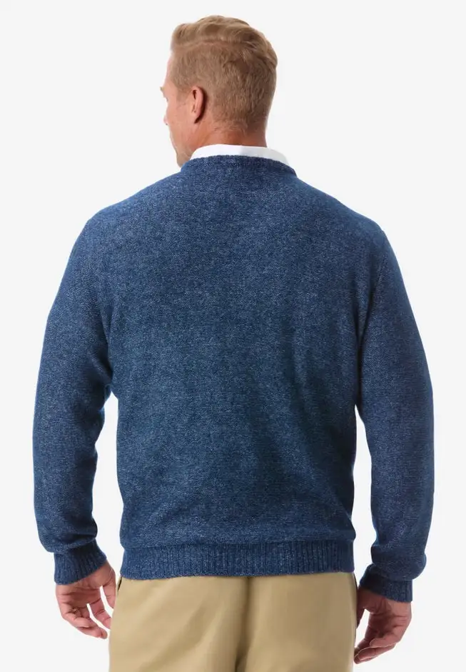 Soft Cable Knit Crewneck Sweater