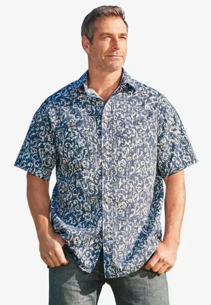 Easy Care Woven Sport Shirt