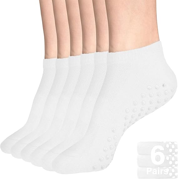 DIBAOLONG Womens &amp; Mens Low Cut Socks, 6-Pair Ankle No Show Athletic Short Cotton Socks