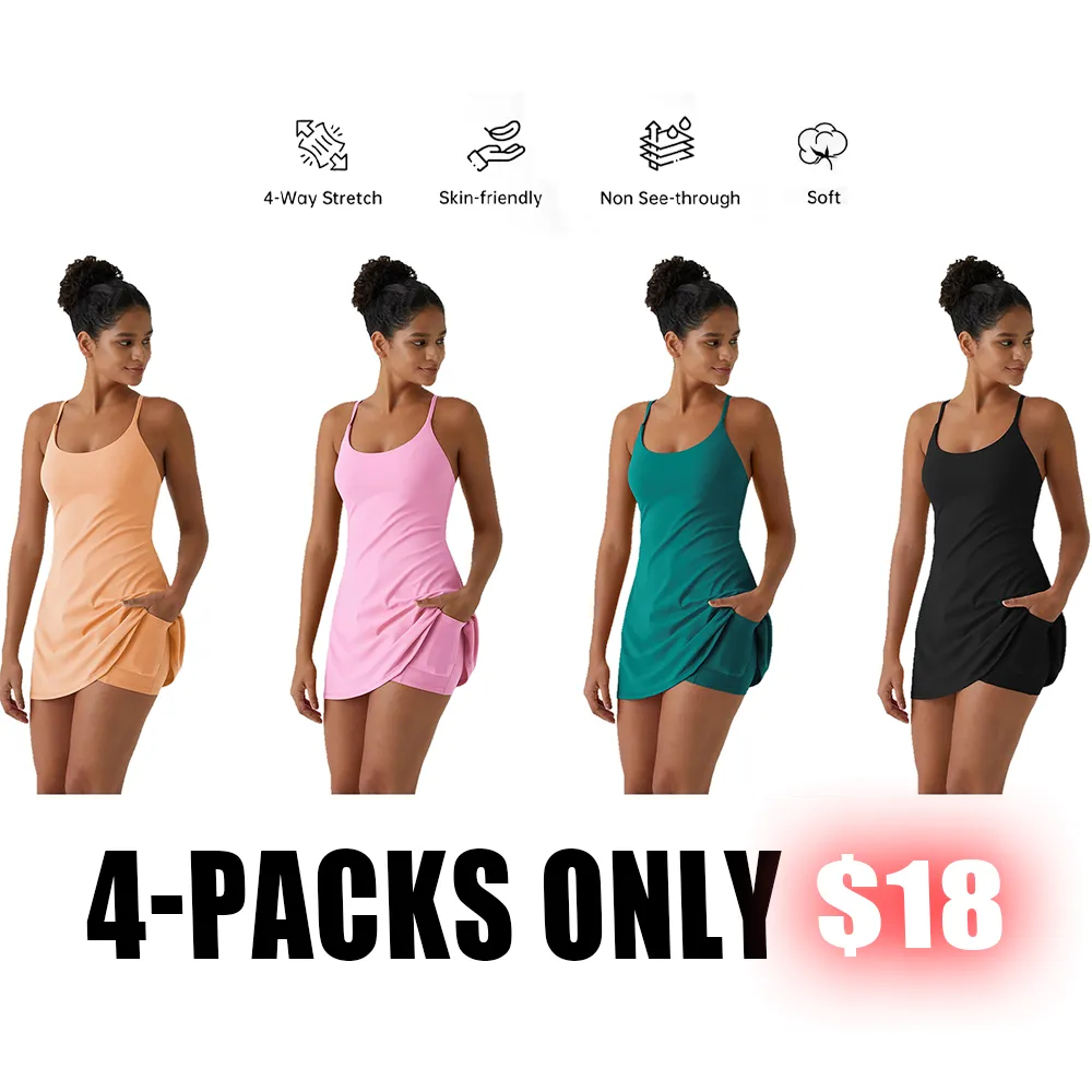 Women’s Plush Backless Active Dress-Easy Peezy Edition