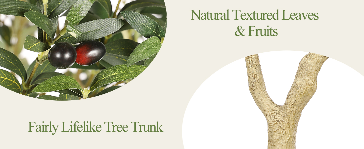 artificial olive tree indoor
