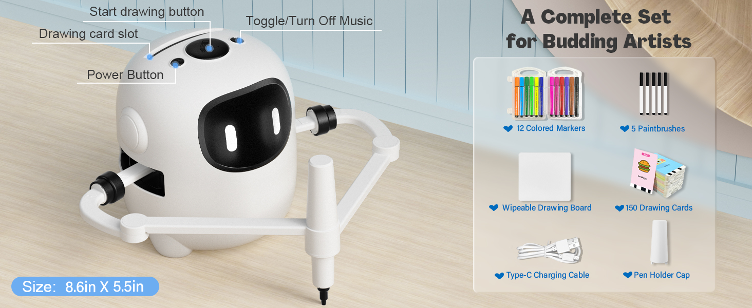 robot drawing toy