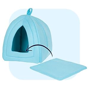 Image of cat houses & condos.