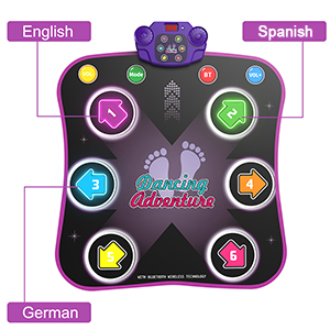 kids dance mat  9 year old girl christmas gifts