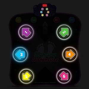 electronic dance mats light up mat 6 yr old girl gifts