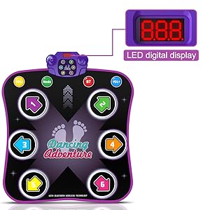 dance mat for kids birthday gifts for 8 year old girls
