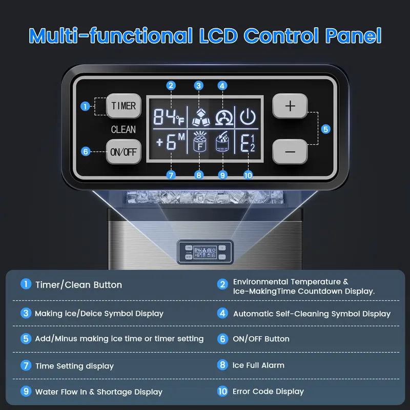 🔥Last Day For Clearance🔥Commercial Ice Maker