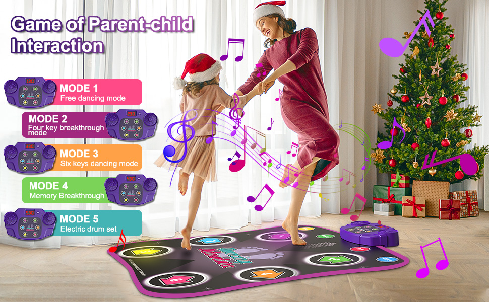 dance dance revolution mat toy for girls age 4-7