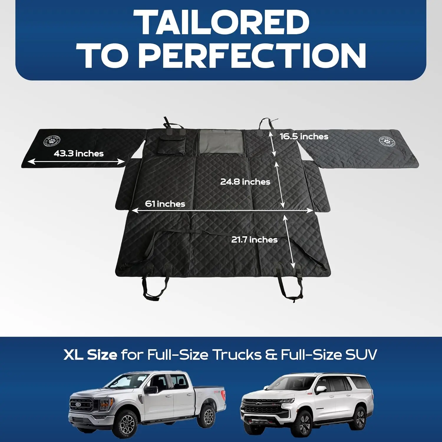 Hard Bottom Backseat Extender for Dogs🐾