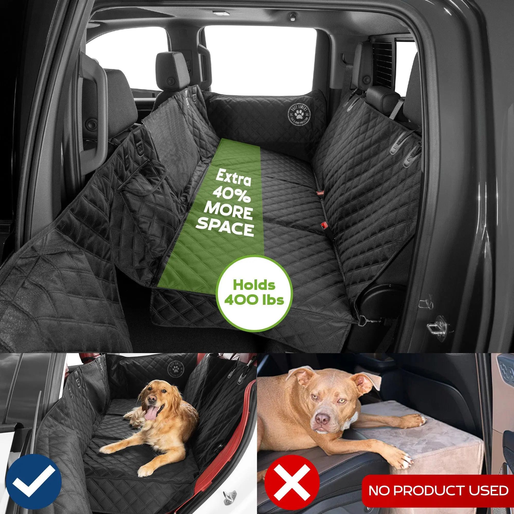 Hard Bottom Backseat Extender for Dogs🐾