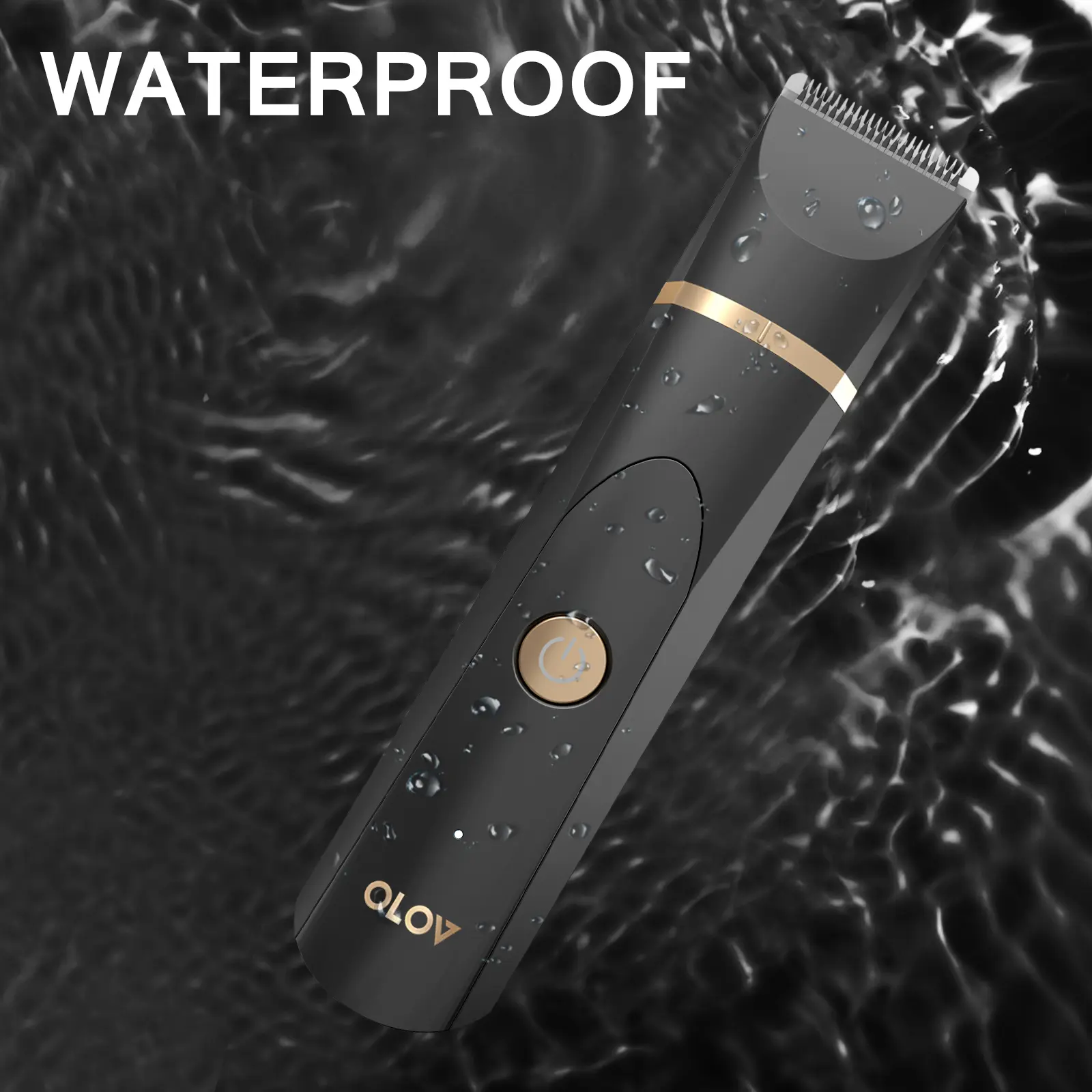 Body Hair Trimmer for Men, Ceramic, Waterproof