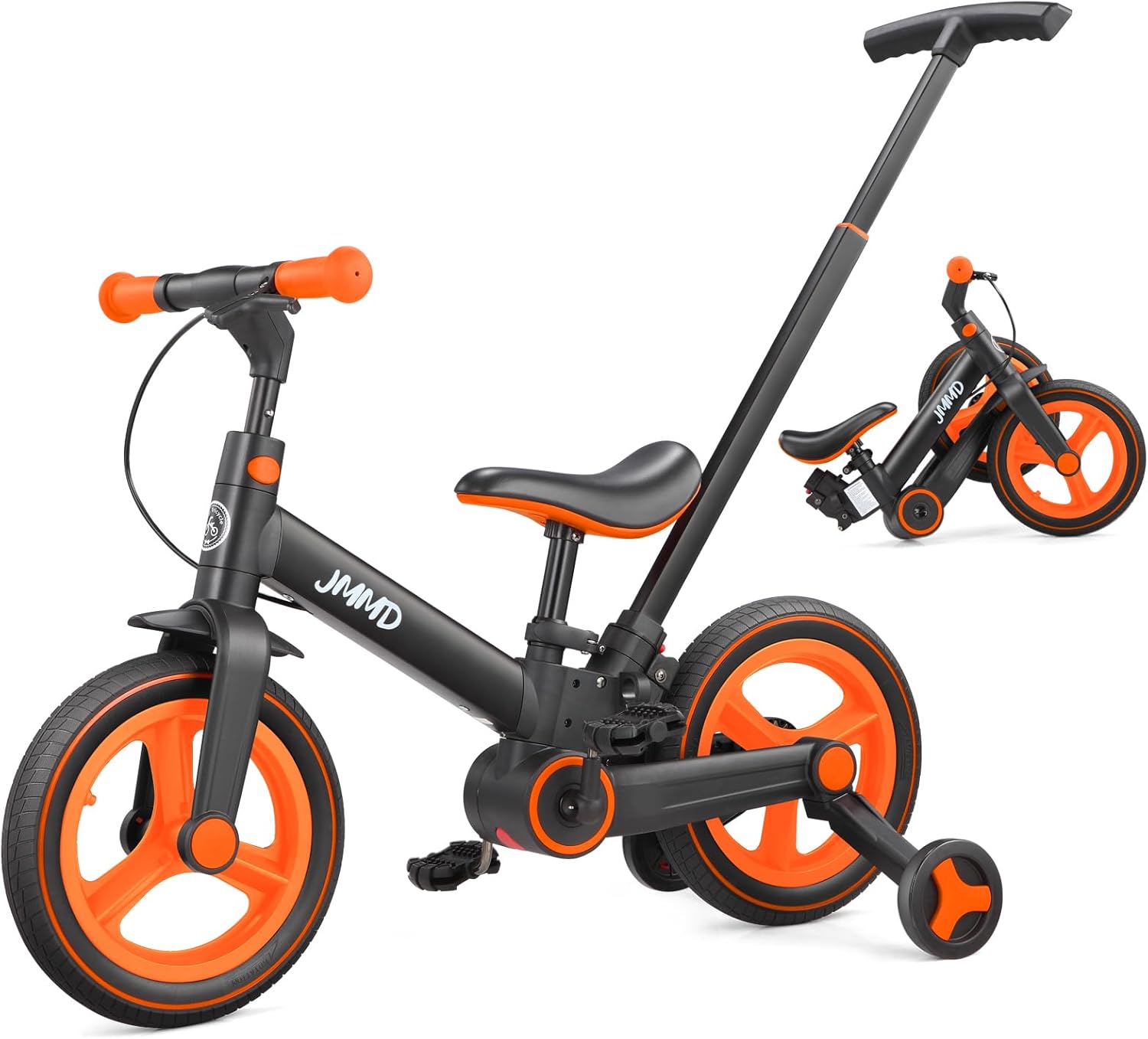 ⏰ LAST DAY 65% OFF 💥6 in 1 Toddler Bike with Push Handle for Kids 18-60 Months