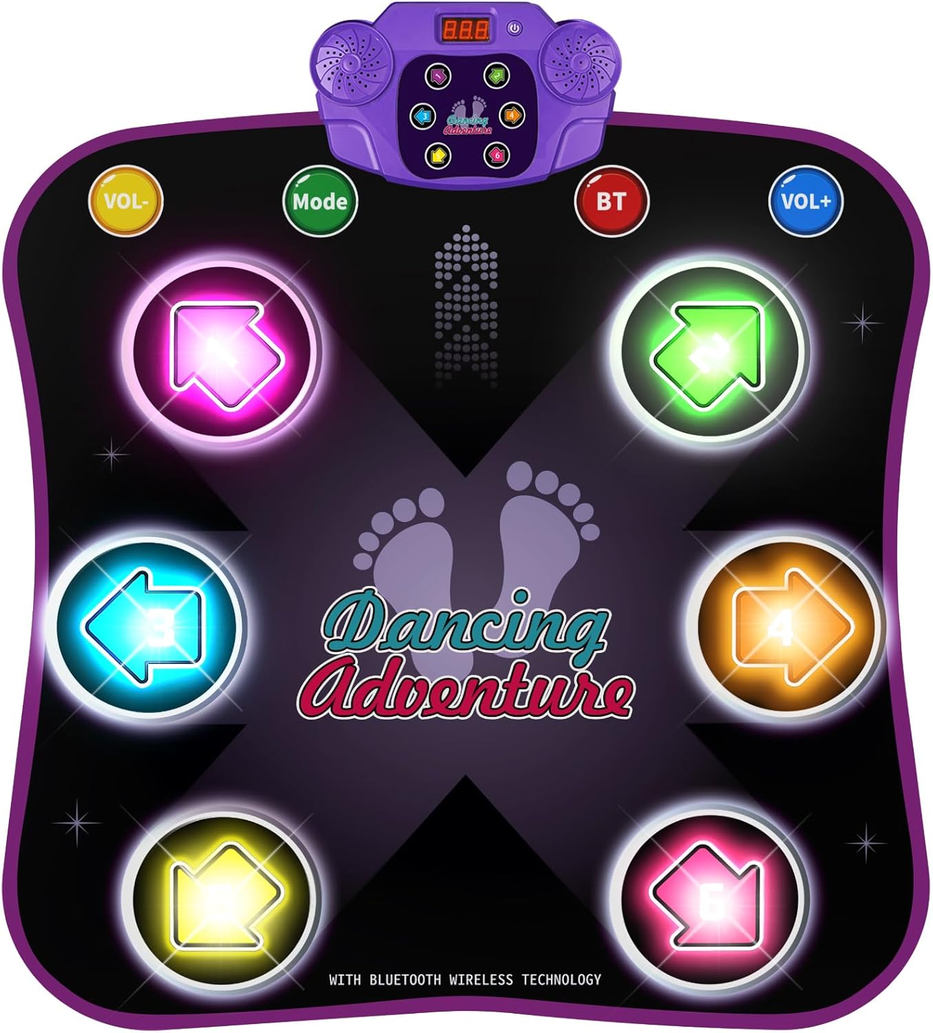 Dance Mat Toys for 3-12 Year Old Kids, Electronic Dance Pad