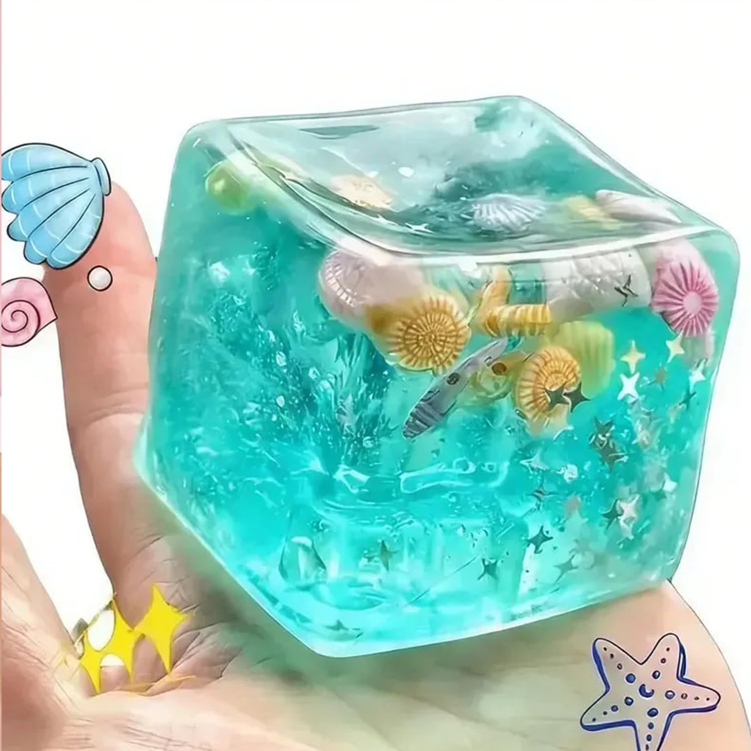 8-piece Squishy Set– Kawaii Stress Relief Fidget Toys, Malt Sugar Squishies