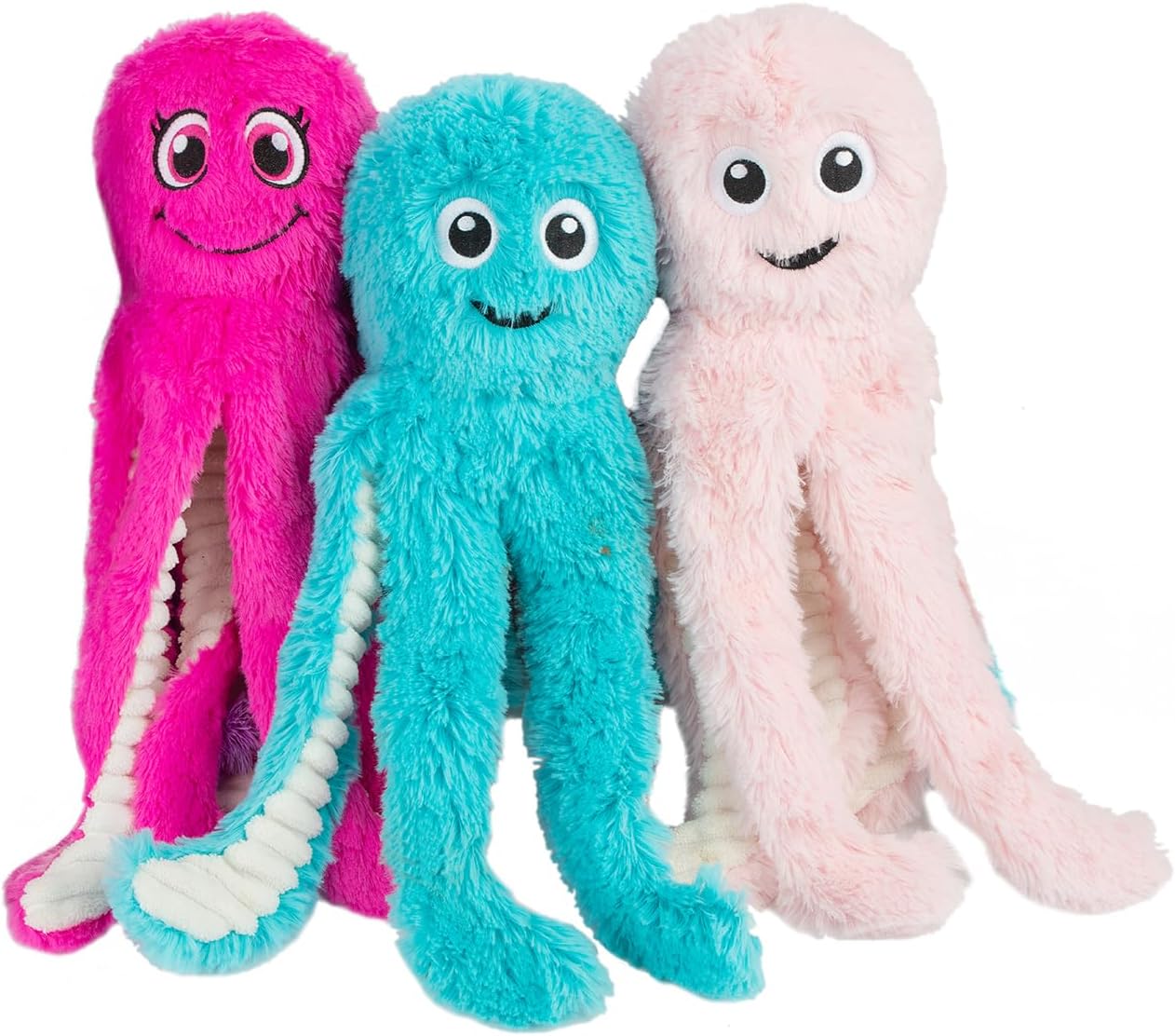 Pet Supplies Interactive Squeaky Dog Chew Toy, Crinkle Chicken (Brown)