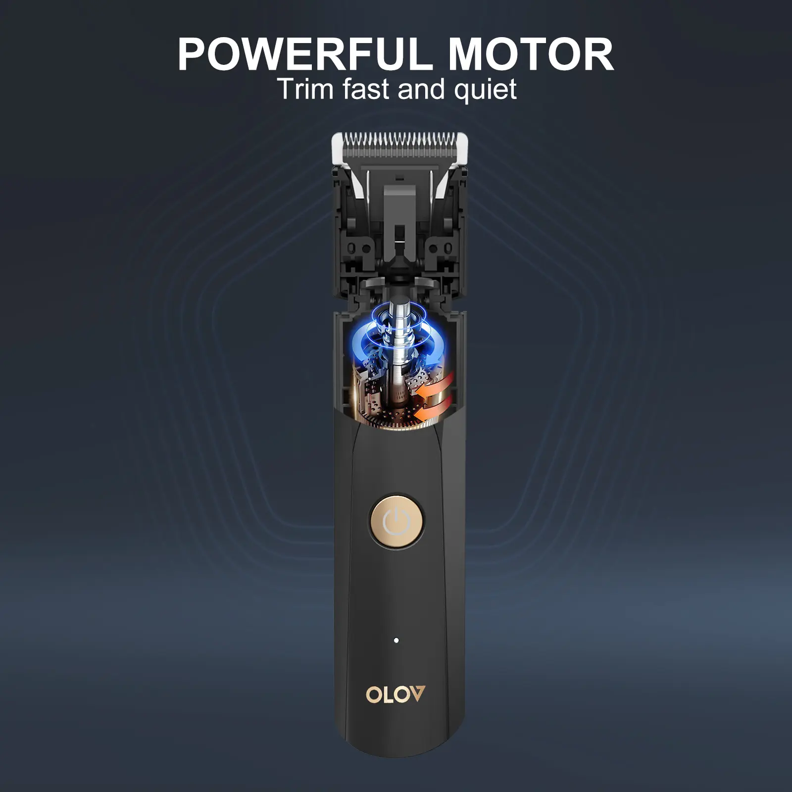Body Hair Trimmer for Men, Ceramic, Waterproof