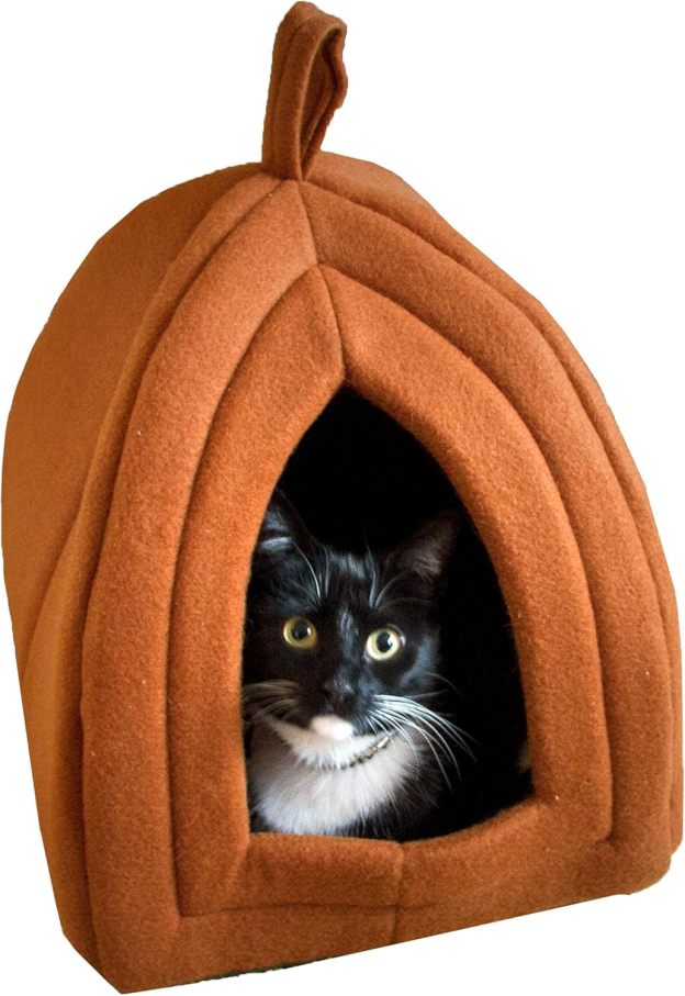 Cat House - Indoor Bed with Removable Foam Cushion 