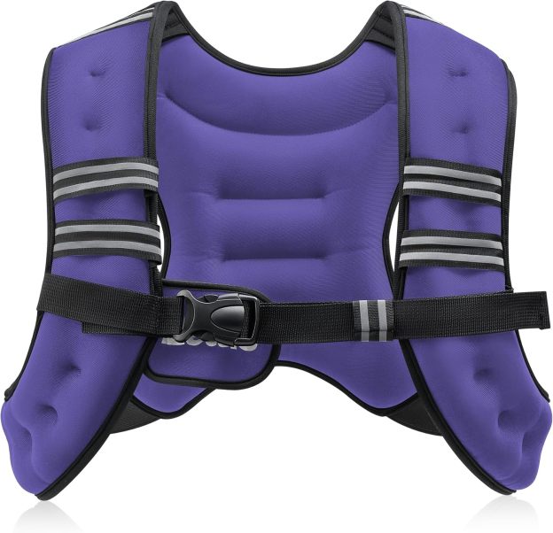 Weighted Vest, 6lb/8lb/12lb/16lb/20lb/25lb/30lb Weight Vest 