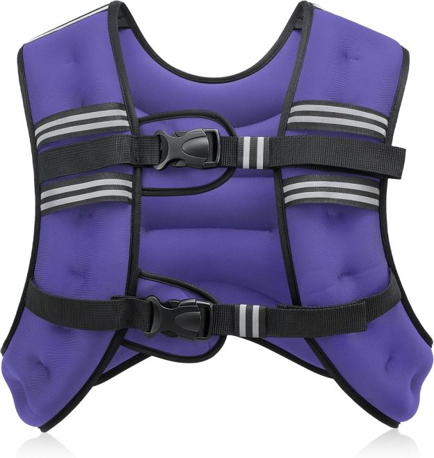 Weighted Vest, 6lb/8lb/12lb/16lb/20lb/25lb/30lb Weight Vest 