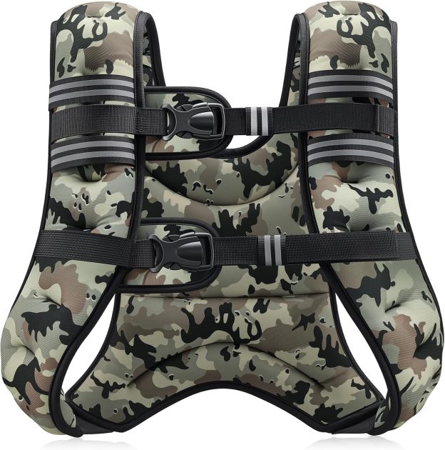 Weighted Vest, 6lb/8lb/12lb/16lb/20lb/25lb/30lb Weight Vest 
