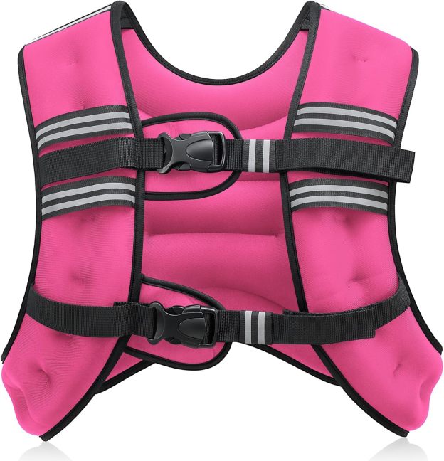 Weighted Vest, 6lb/8lb/12lb/16lb/20lb/25lb/30lb Weight Vest 