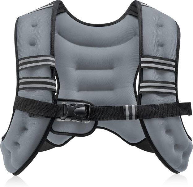 Weighted Vest, 6lb/8lb/12lb/16lb/20lb/25lb/30lb Weight Vest 