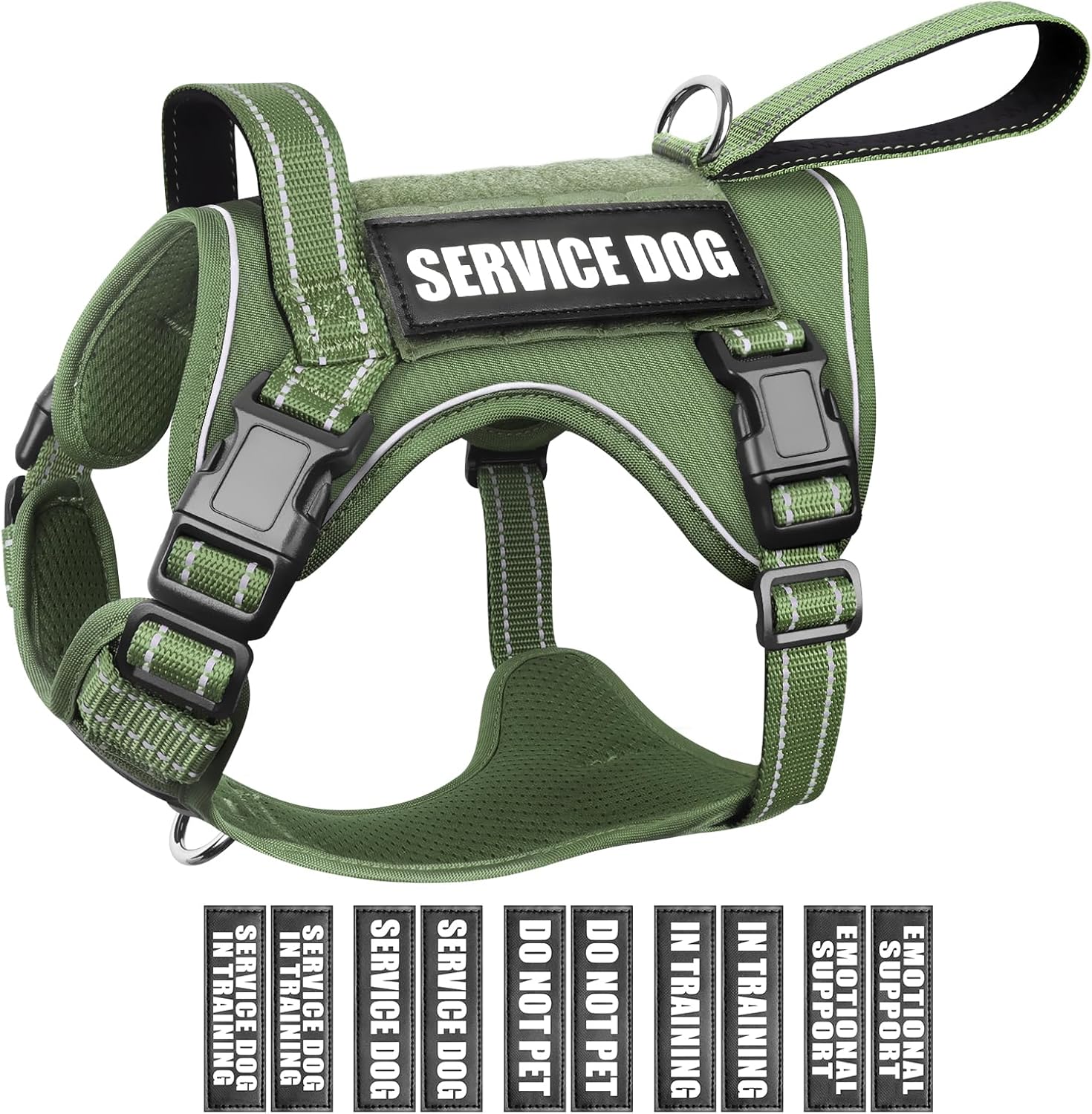 Tactical Dog Harness with Handle for Medium Large Dogs