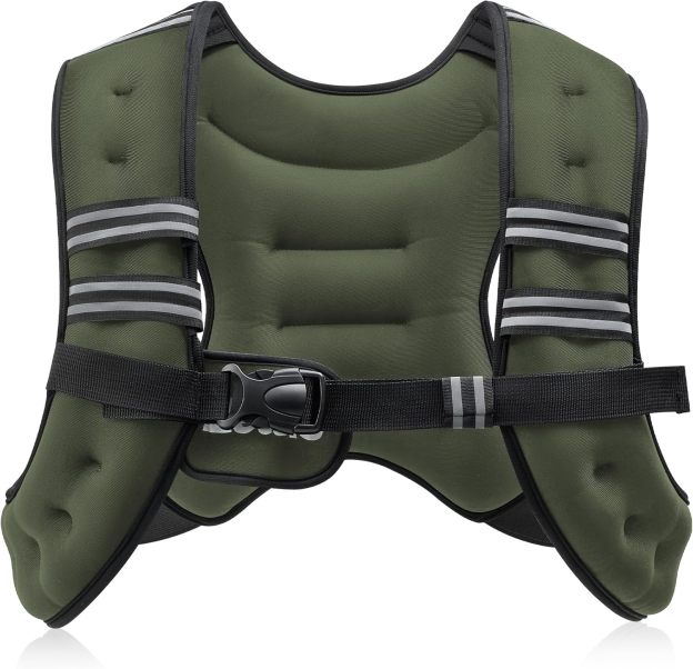 Weighted Vest, 6lb/8lb/12lb/16lb/20lb/25lb/30lb Weight Vest 