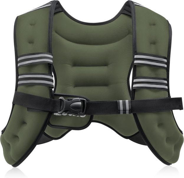 Weighted Vest, 6lb/8lb/12lb/16lb/20lb/25lb/30lb Weight Vest 