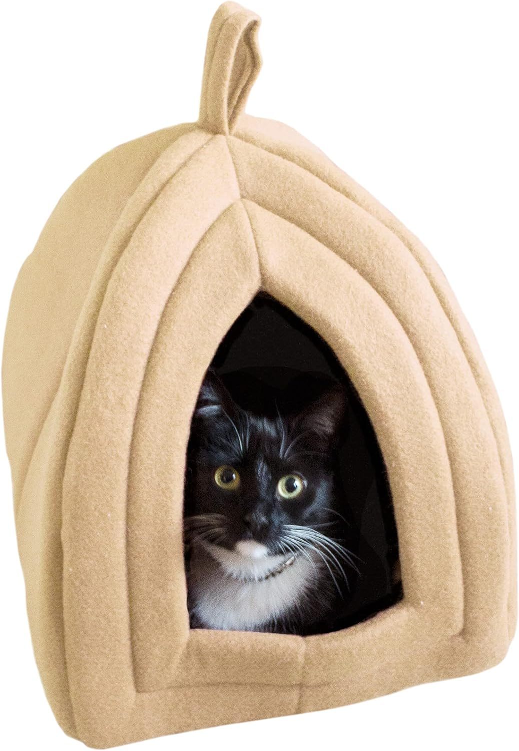 Cat House - Indoor Bed with Removable Foam Cushion 