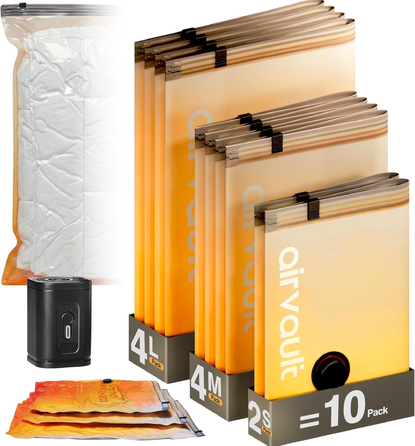AirVault Vacuum Storage Bags：AirVault