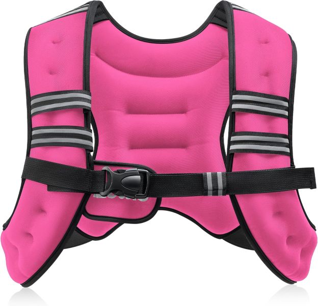 Weighted Vest, 6lb/8lb/12lb/16lb/20lb/25lb/30lb Weight Vest 