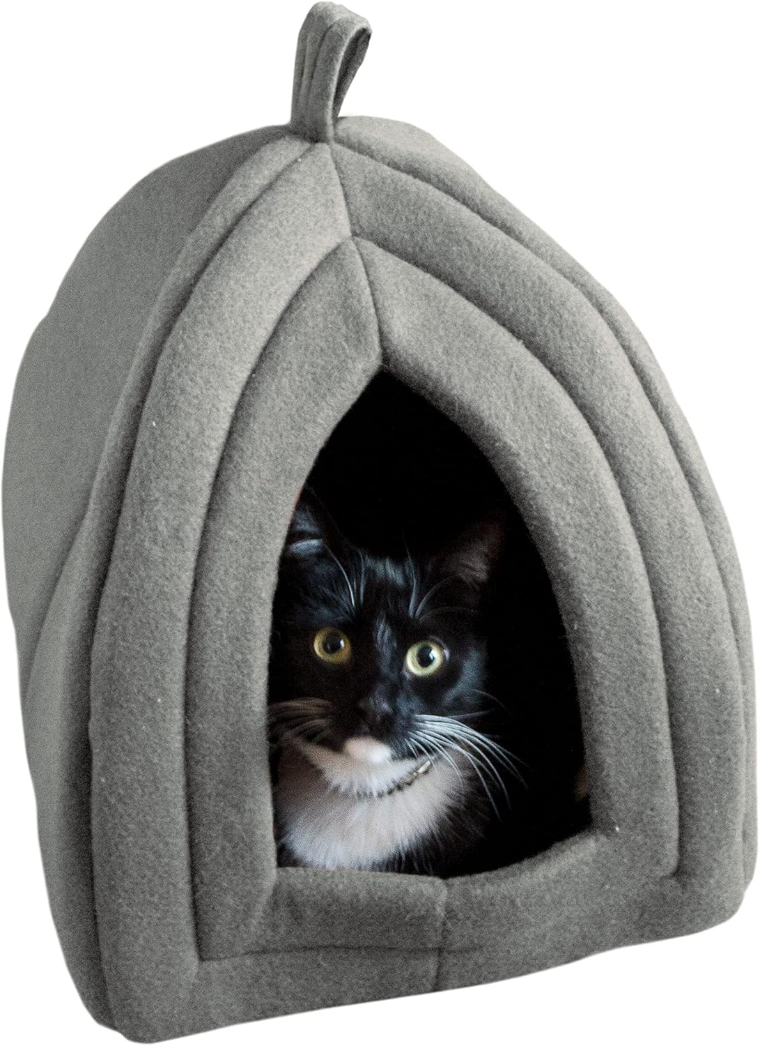 Cat House - Indoor Bed with Removable Foam Cushion - Pet Tent for Pupp