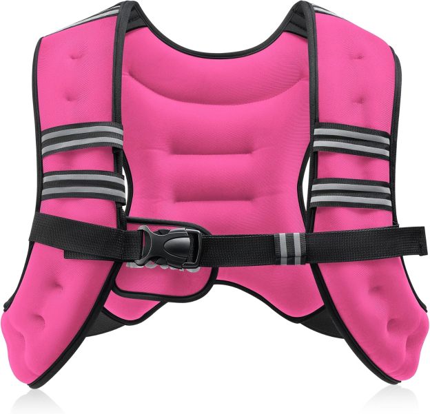 Weighted Vest, 6lb/8lb/12lb/16lb/20lb/25lb/30lb Weight Vest 