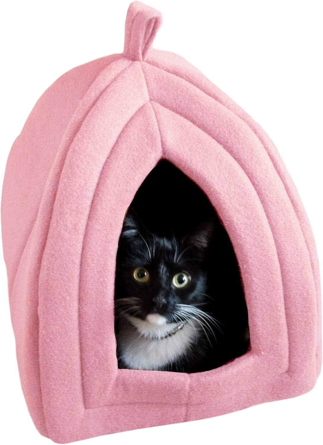 Cat House - Indoor Bed with Removable Foam Cushion 