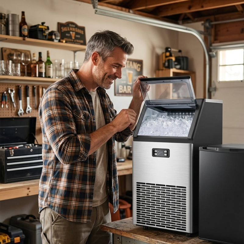 🔥Last Day For Clearance🔥Commercial Ice Maker