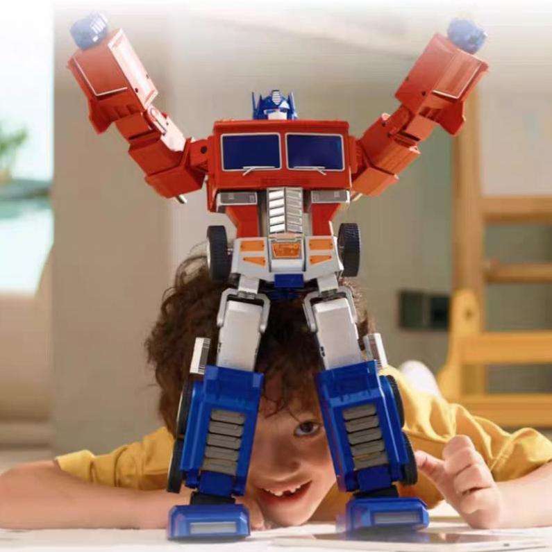 Interactive Educational Robot Toy Automatic Deformation AI-Programmed Multifunctional Toy Voice Control for Kids Metal Material