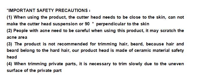 OLOVE Men's Body Hair Trimmer - Anti-Nick Groin & Ball Groomer with Safe Ceramic Blade for Smooth Trim, Waterproof Rechargeable Grooming Tool, Self Care Products, Gifts for Him, Hair Removal Gift Option
