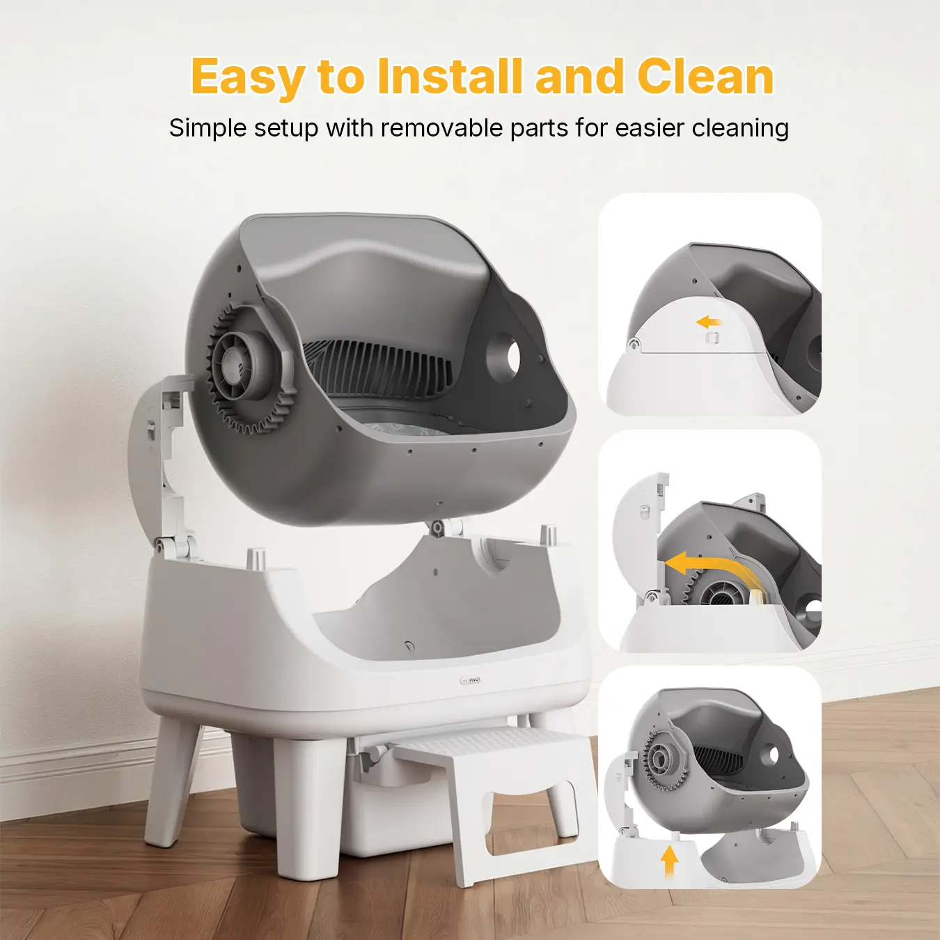 PetPivot AutoScooper 12 Lite Automatic Cat Litter Box