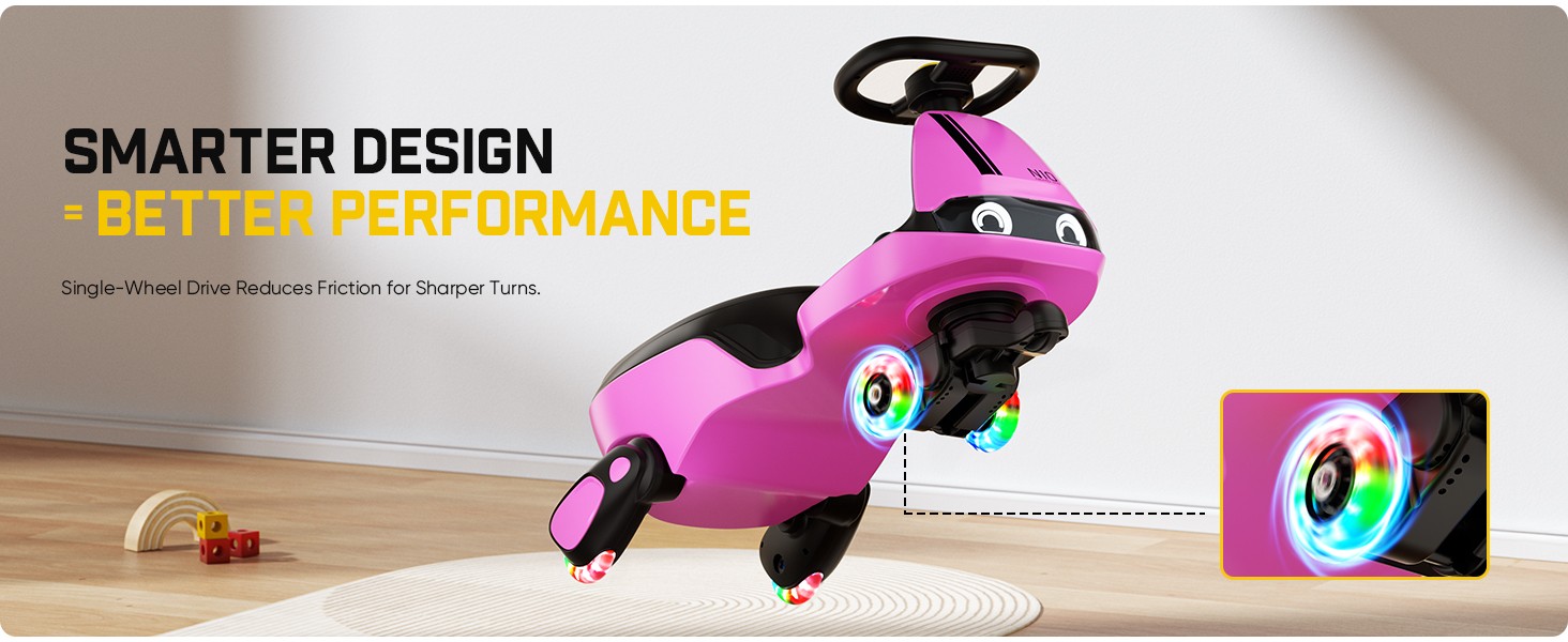 electric wiggle car for kids