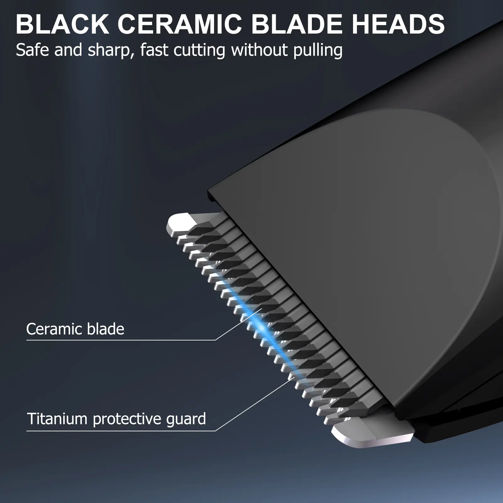 Body Hair Trimmer for Men, Ceramic, Waterproof