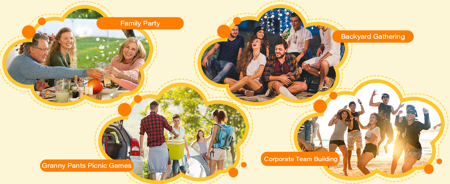 granny pants toss game