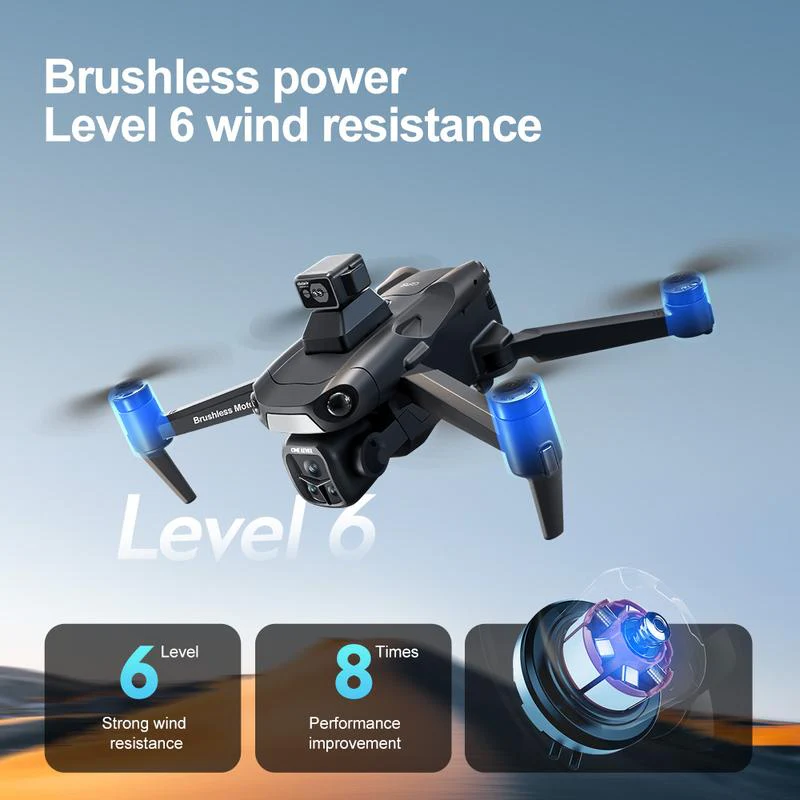 4K/8K Camera Drone for Adults Under 249g, Foldable GPS Quadcopter with Large Screen Remote Controller, Auto Return, Follow Me, Beginner-Friendly, 3 Batteries