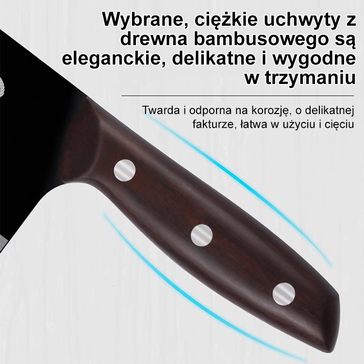 【10 lat bez ostrzenia】Nóż do krojenia i cięcia