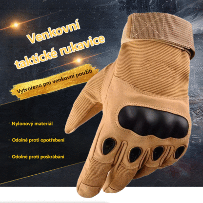 Prodyšné protiskluzové rukavice na outdoor horolezectví a cyklistiku, odolné proti opotřebení