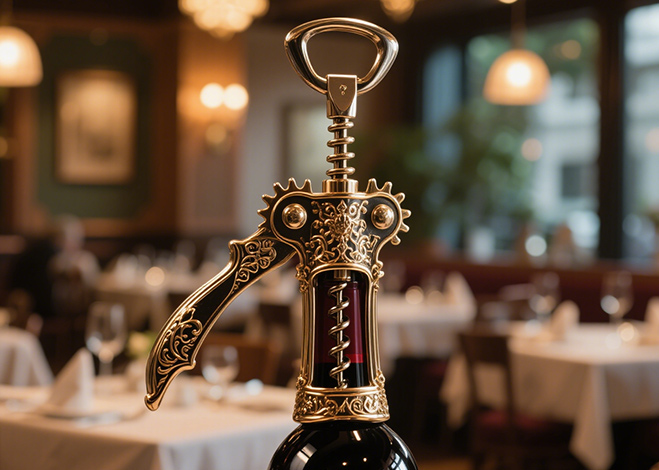 Otwieranie butelki/obieranie